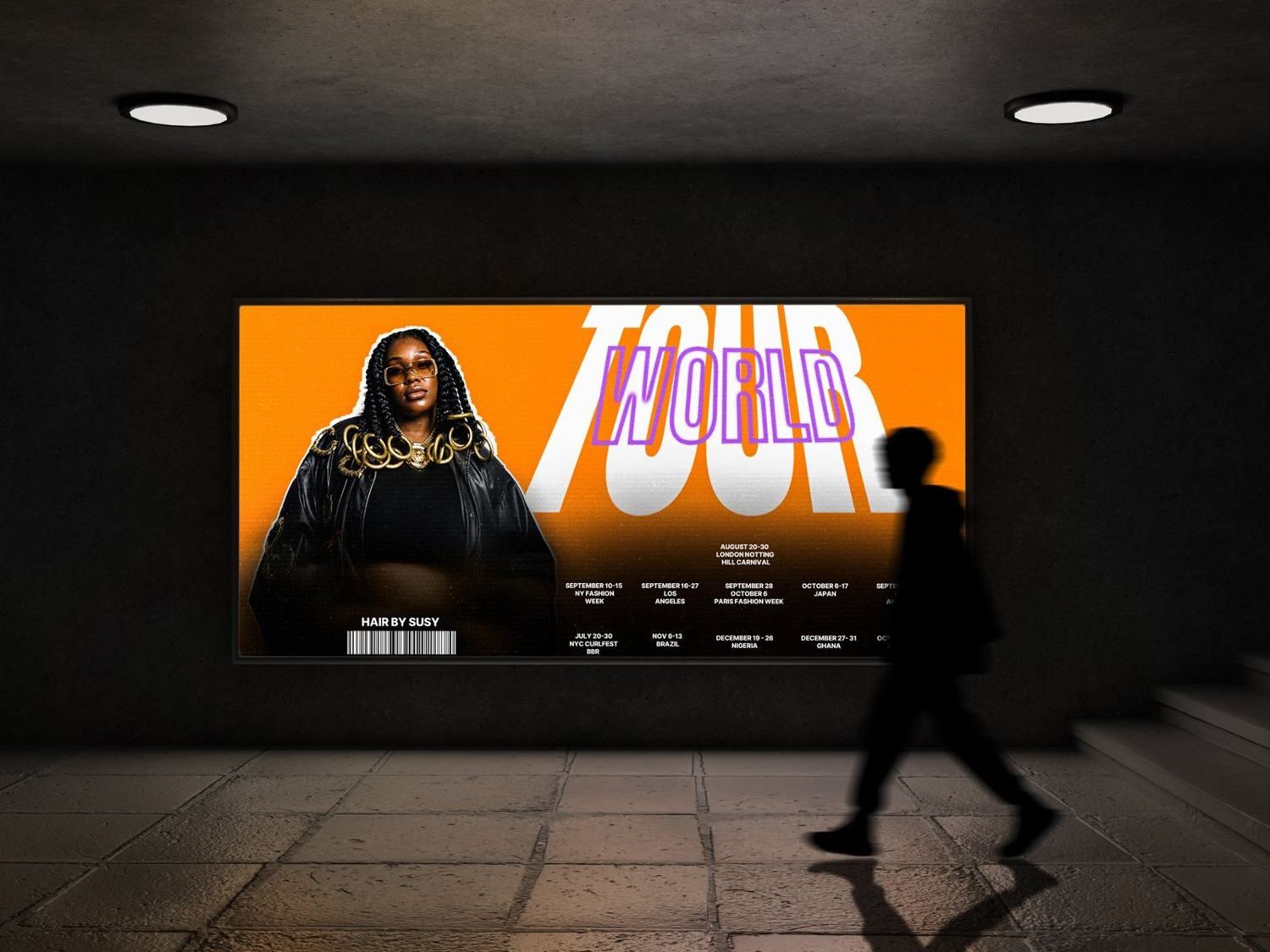 World Tour — billboard
