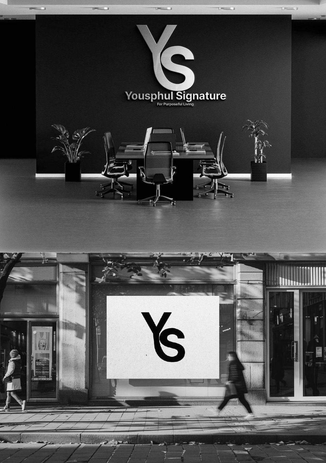 Storefront signage